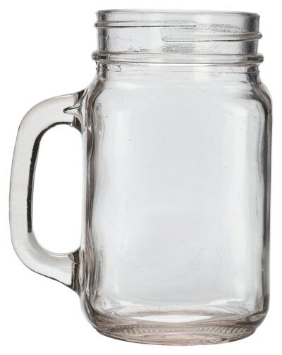 Genware Glass Mason Jar 68cl / 24oz