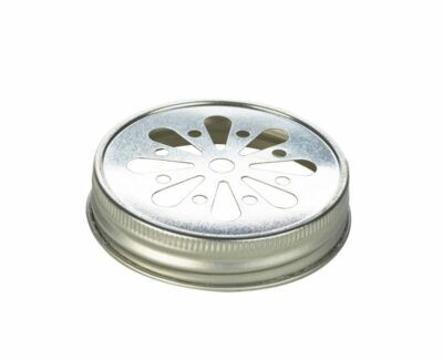 Genware Glass Mason Jar Lid