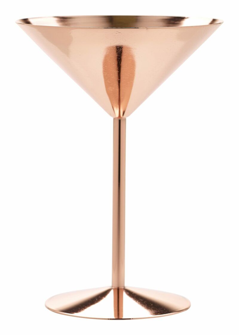 Copper Martini Glass MRC240