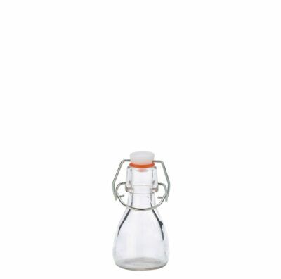 Genware Glass Swing Bottle 7.5cl / 2.6oz