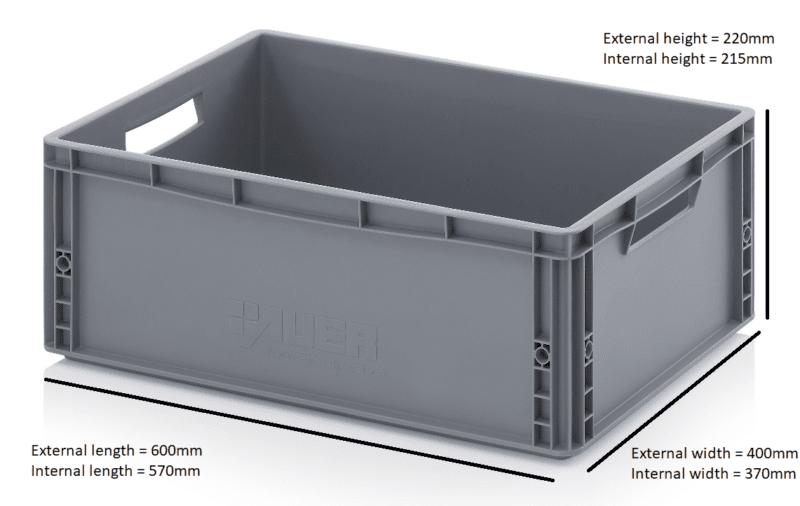 06 cells, Stacking Crates, Glass max height = 150mm, Glass width = 112mm to 163mm