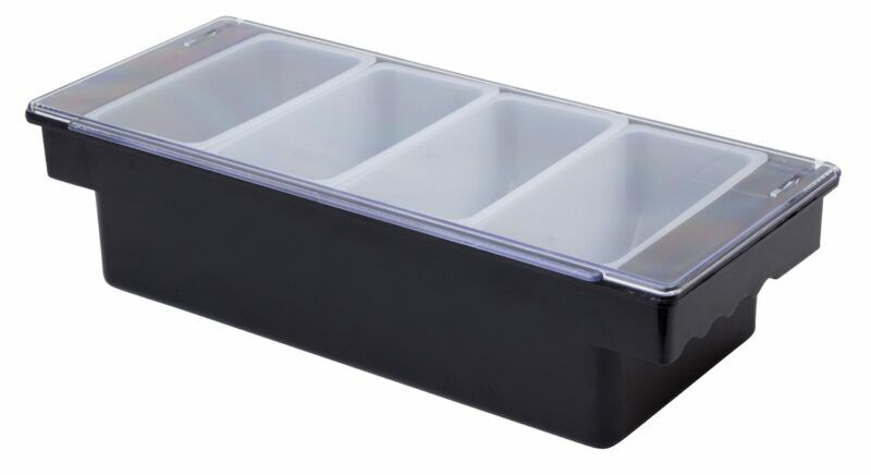 Plastic Condiment Holder 4 Compartment