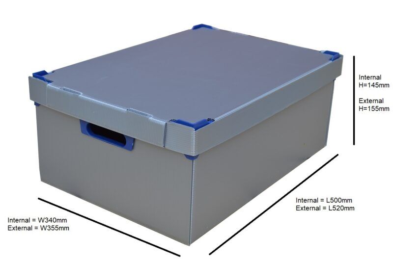 Wrap round lid - Glassjacks - External Size H145