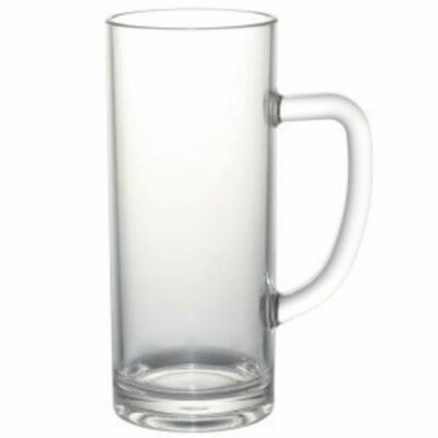 Plastic Beer Stien Pint Glasses Unbreakable