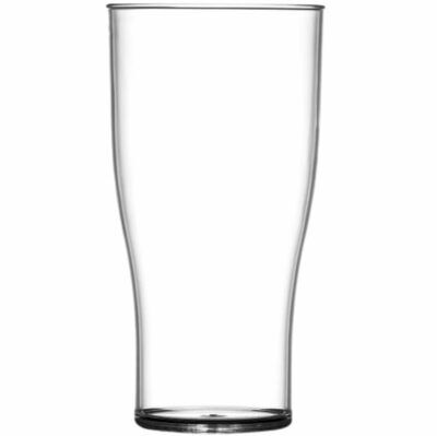 Tulip Pint Beer Plastic Glass 201-1CL CE