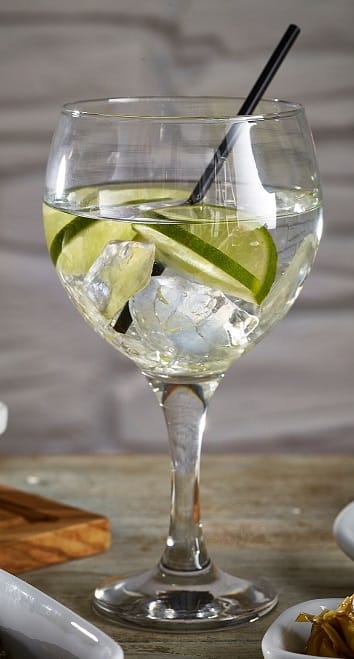 Gin & Tonic Cocktail Misket Glass, 64.5cl / 22.5oz - 6 Pack