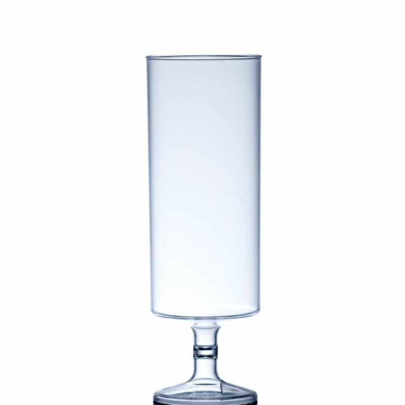 Econ Budget Polycarbonate Plastic Champagne Flutes