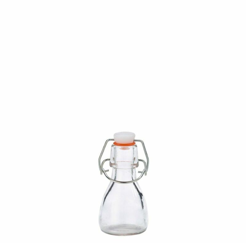 Genware Glass Swing Bottle 7.5cl / 2.6oz