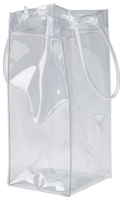 Clear Wine Bottle Bag 25cm / 10 inch