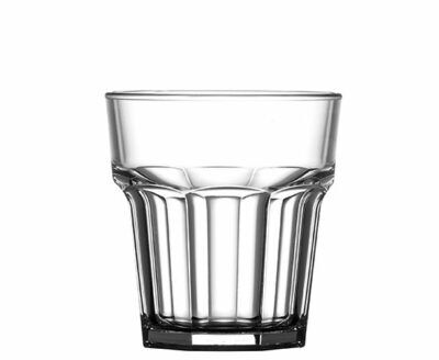 Large Plastic Rocks Tumbler Glass 11oz Remedy