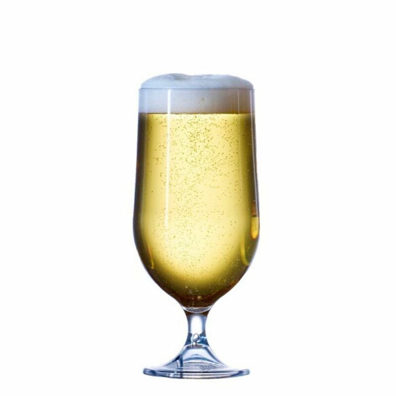 Plastic Craft Goblet Beer Glasses