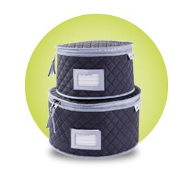 image for Quilted Plate Storage Cases