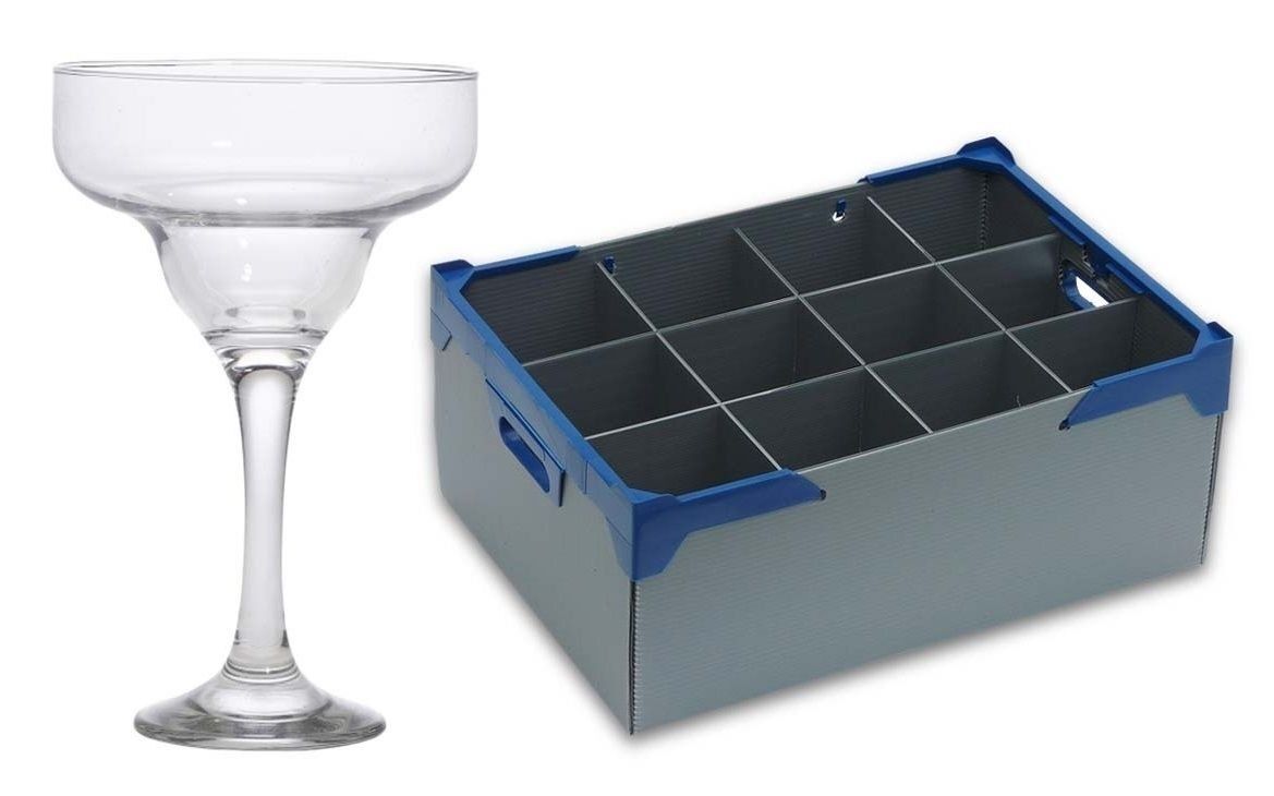 Margarita Glasses & Storage Box
