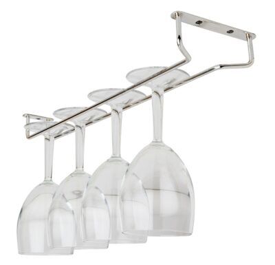 Chrome Glass Hangers 16 inch 40cm Chrome Silver Glass hanger
