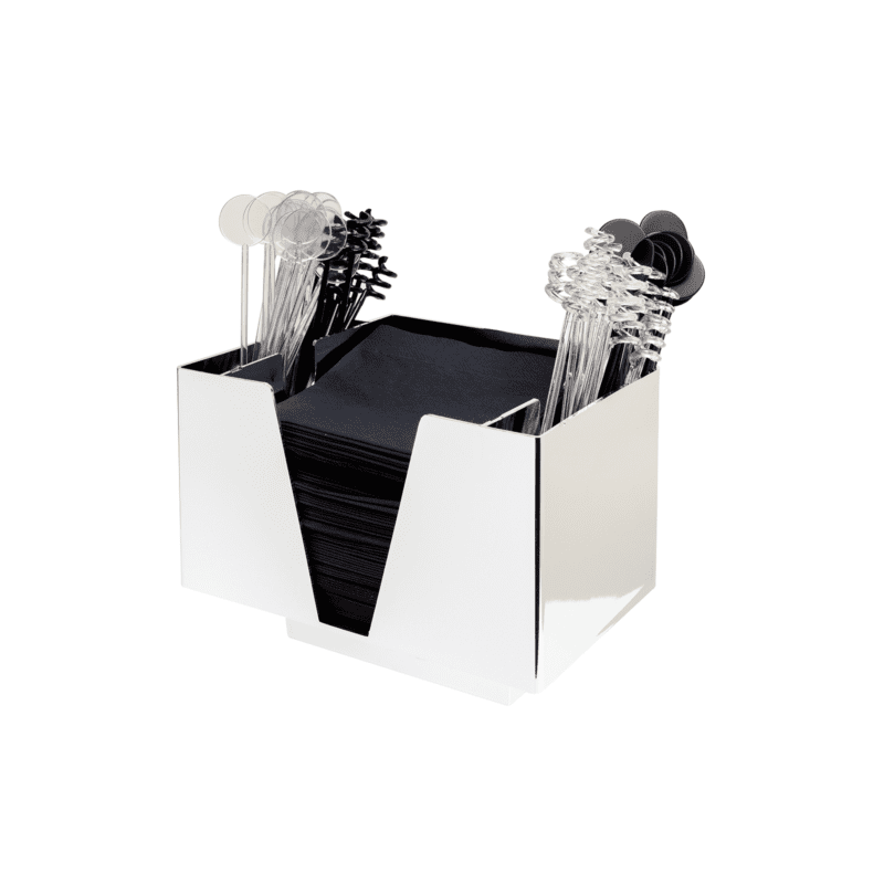 Bar Organiser Chrome Plated Plastic