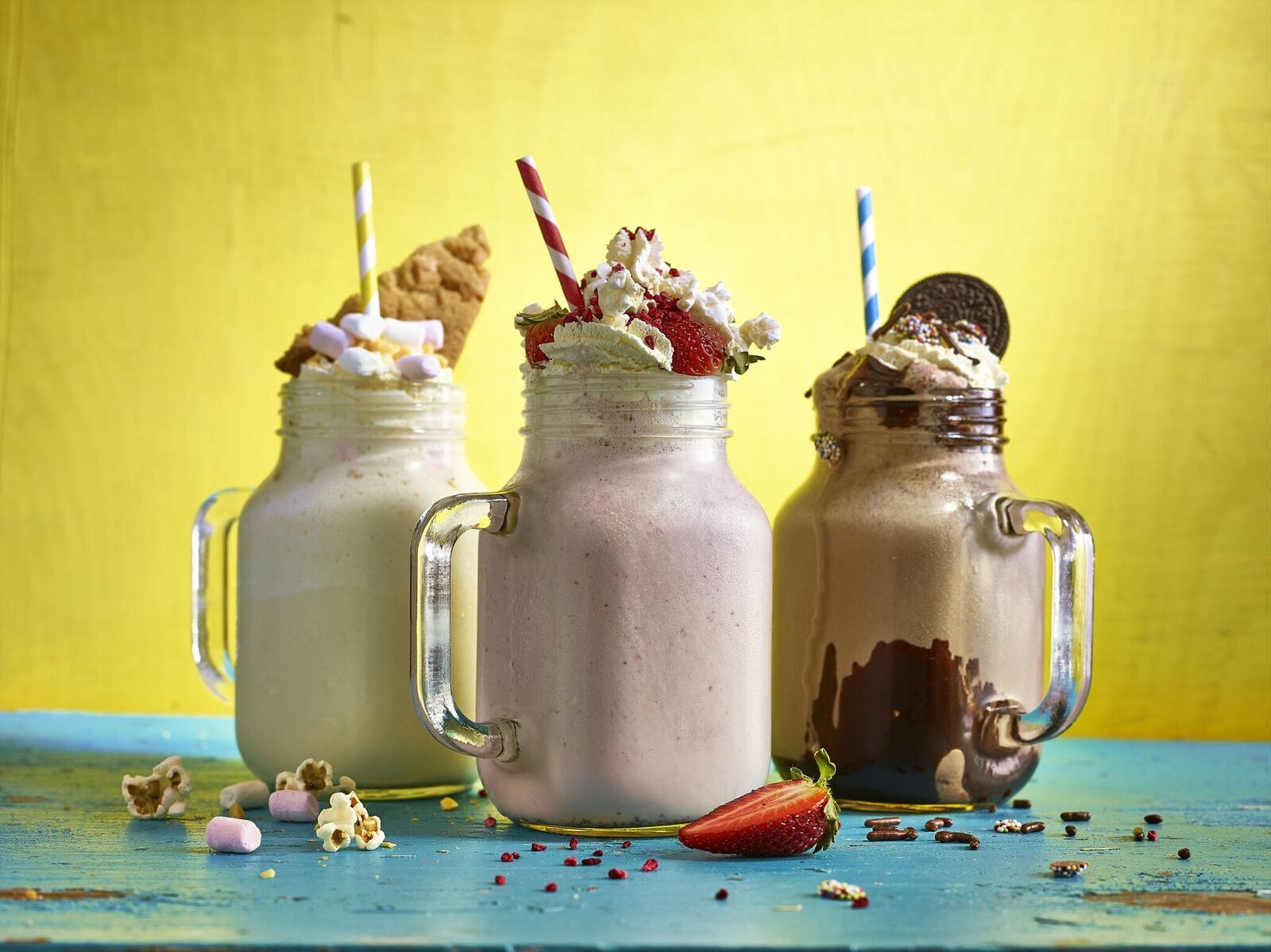 image for Mason Jars & Mini Milk Bottles