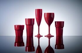 Red Plastic Glasses