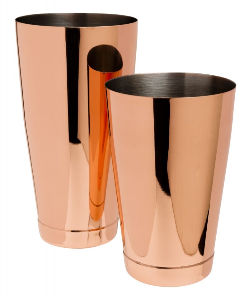 Beaumont Copper Weighted Tin on Tin, 28oz and 18oz Boston Can Set - Image 2