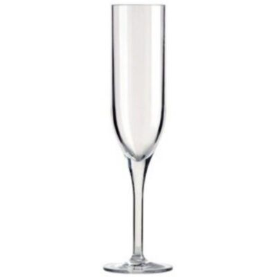 glassforever Premium Plastic Champagne Flute and Glass