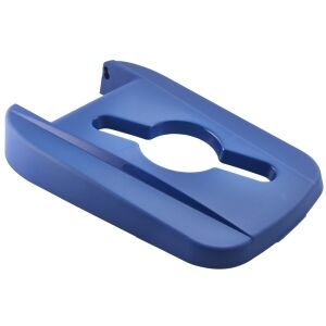 Blue Open Lid For Grey Recycling Bin 85L
