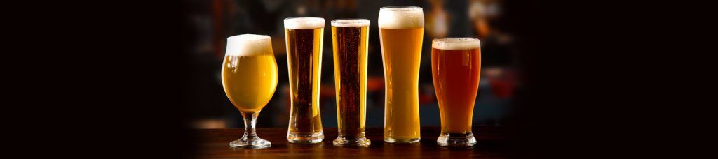 party beer glasses hampshire 