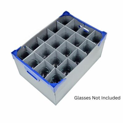Glassjacks - Glassware Storage Box 20 Cells II