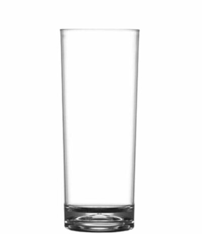 Plastic 12oz Hiball Glass