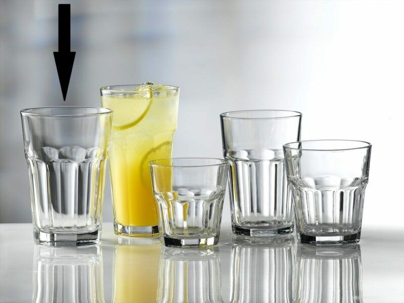 Aras - Tumbler Glass 15.25oz (24 Pack)