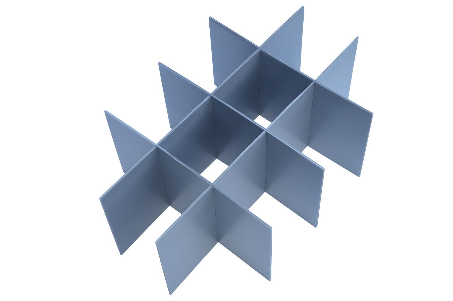 Euro Crate - Inner Divider Set - Height 250mm - 12 Cells GJ-250-12-ECD