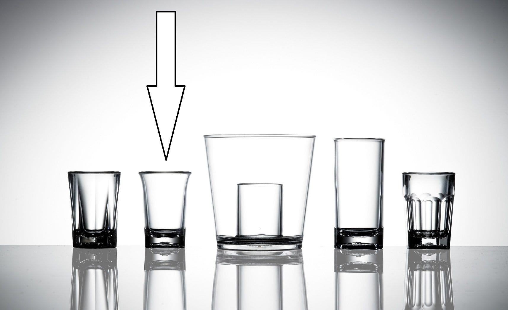Reusable Plastic Flare Shot Glasses | Glassjacks