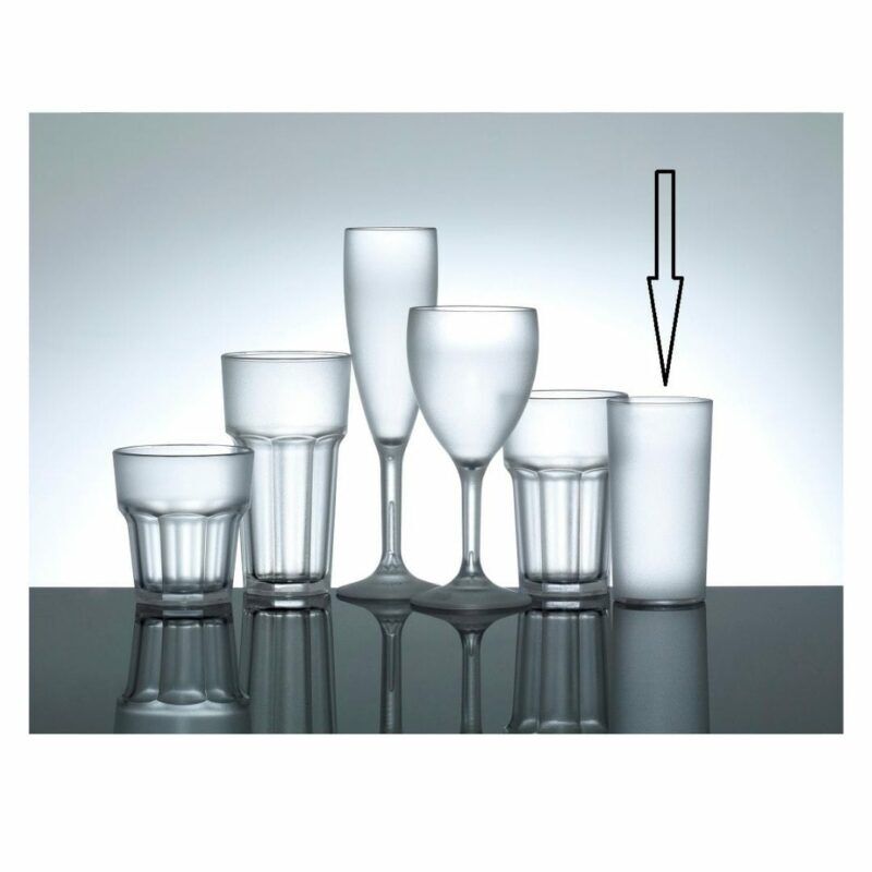 frosted_plastic_high_ball_glasses_uk