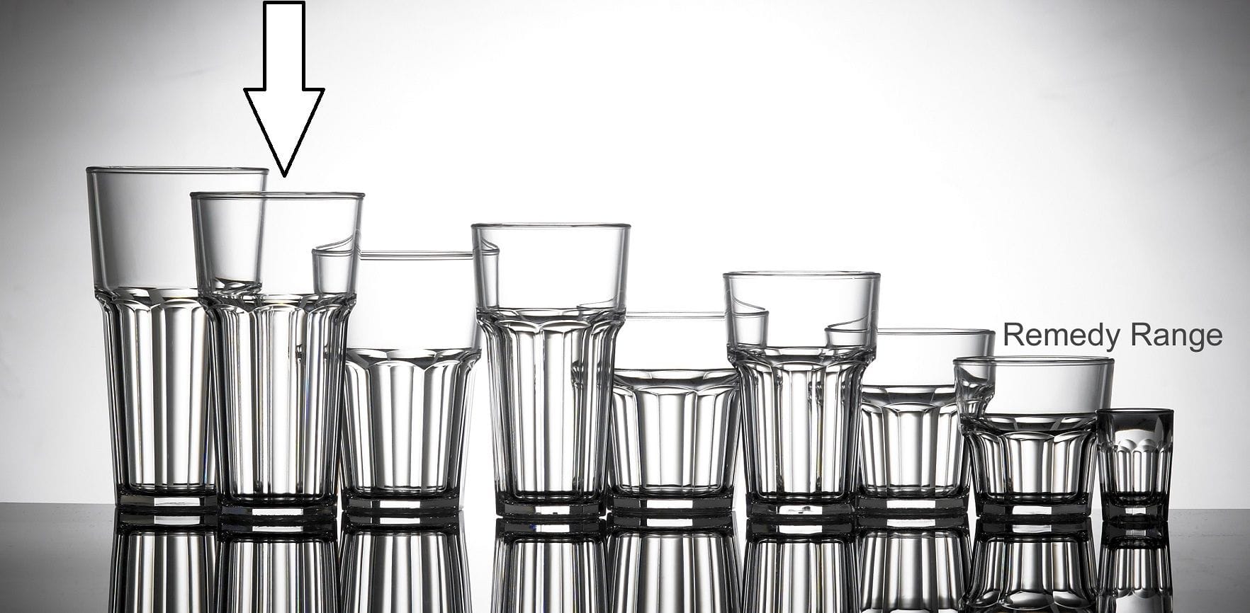 Elite Remedy Polycarbonate Tall Glasses 16oz - 24 Pack - Image 3