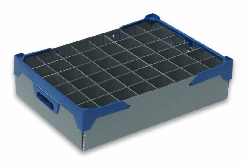 Small compartment shot glass storage box