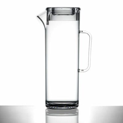 Tall Plastic 3 Pint Jug with Lid | Glassjacks