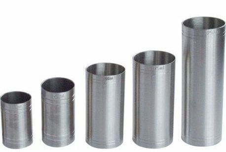 Set of 5 Thimble Measures GS/CE
