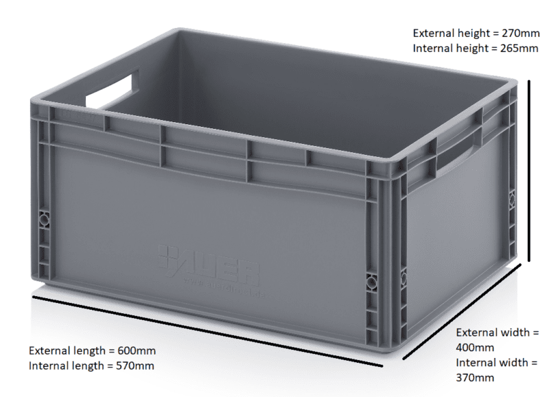 Bottle Stackable Storage Crate