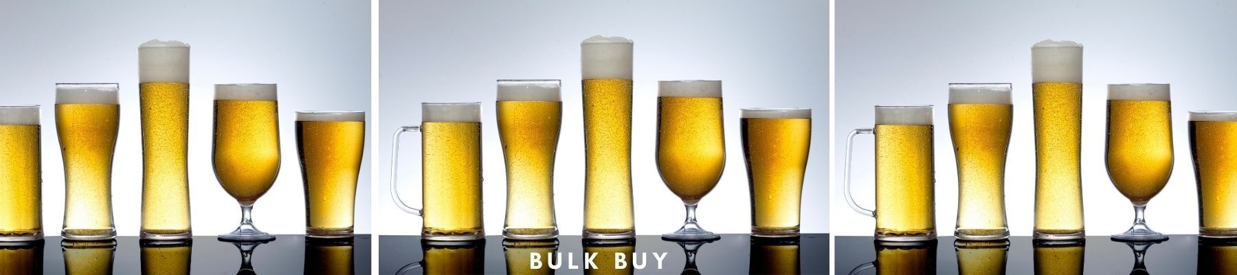 Bulk Buy Plastic Beer Glasses Offers