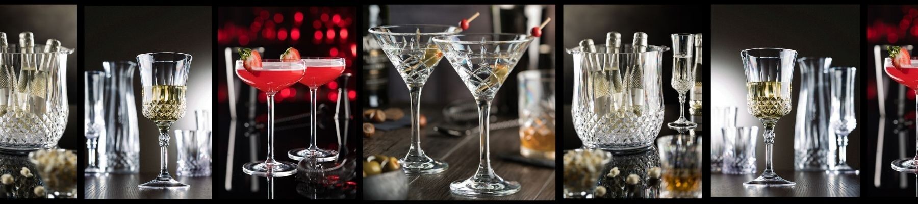 Plastic Martini Glasses from Glassjacks