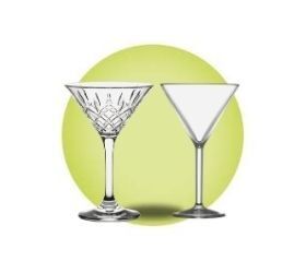 image for Plastic Martini Glasses