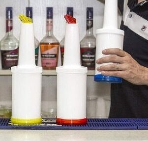 image for Store & Pour Bottles & Speed Rails