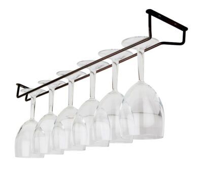 Glass Hanger 24” Rustic Finish