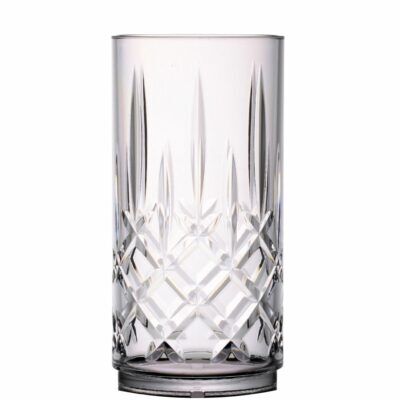 Crystal Hiball Tumbler - Glassjacks Plastic Glasses