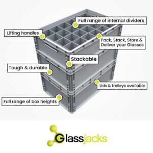 Caterbox - Glassware Storage Crates