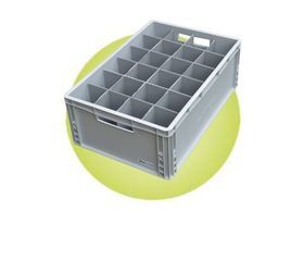 image for Euro Crate Divider Sets L555 x W360mm