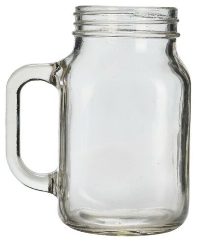 Genware Glass Mason Jar 50cl / 17.5oz