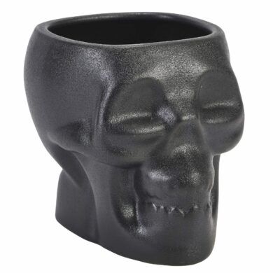 Cast Iron Effect Tiki Skull Mug 80cl/28.15oz