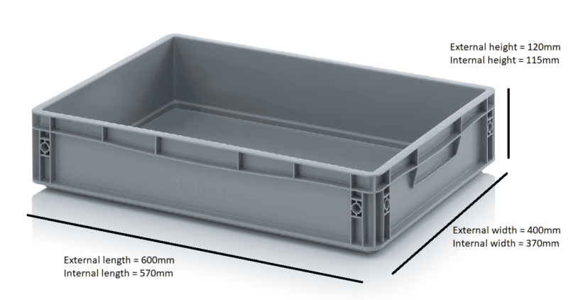 06 cells, Stacking Crates, Glass max height = 150mm, Glass width = 112mm to 163mm