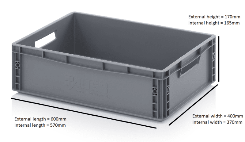 06 cells, Stacking Crates, Glass max height = 150mm, Glass width = 112mm to 163mm