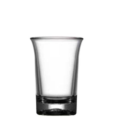 Shot Plastic Shot Glasses - Elite Premium 25ml Shot Clear CE