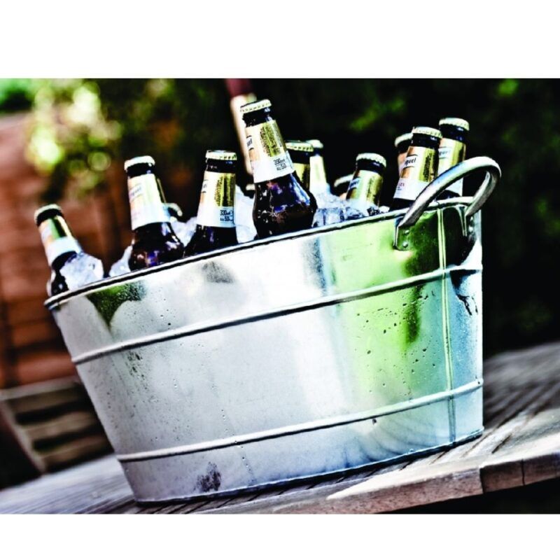 Steel Beer Ice Tub